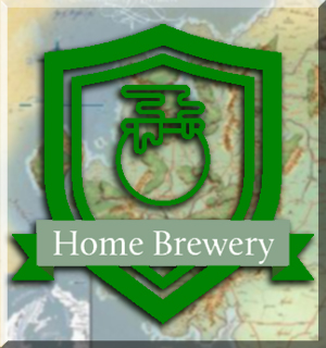 custom home brewery button